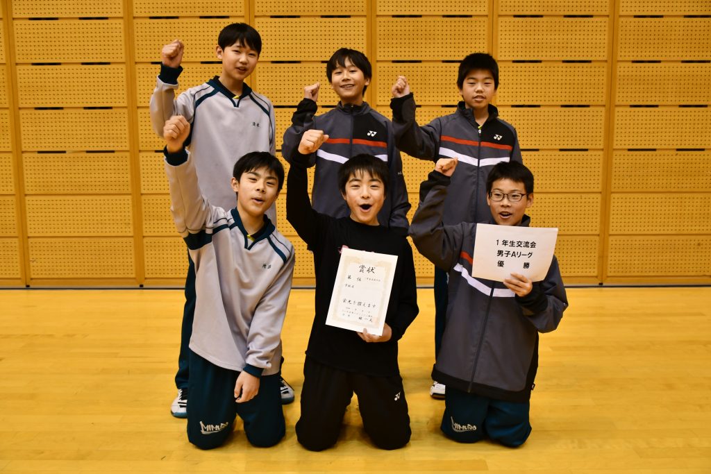 18日 市バドミントン中学1年生交流大会男子の部各リーグで優勝校決定 公益財団法人 さいたま市スポーツ協会web